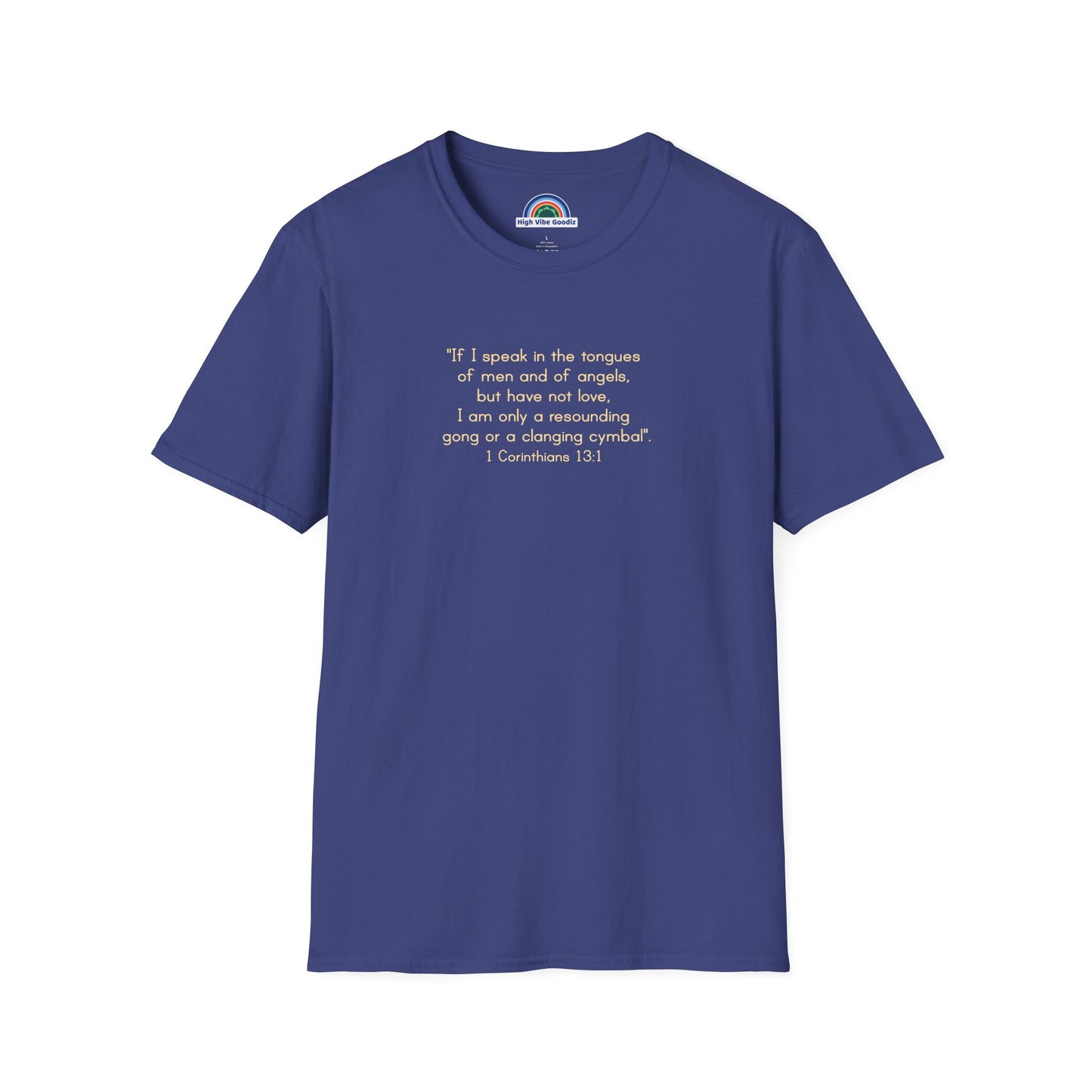 1 Corinthians 13:1 - T-Shirt (Unisex)