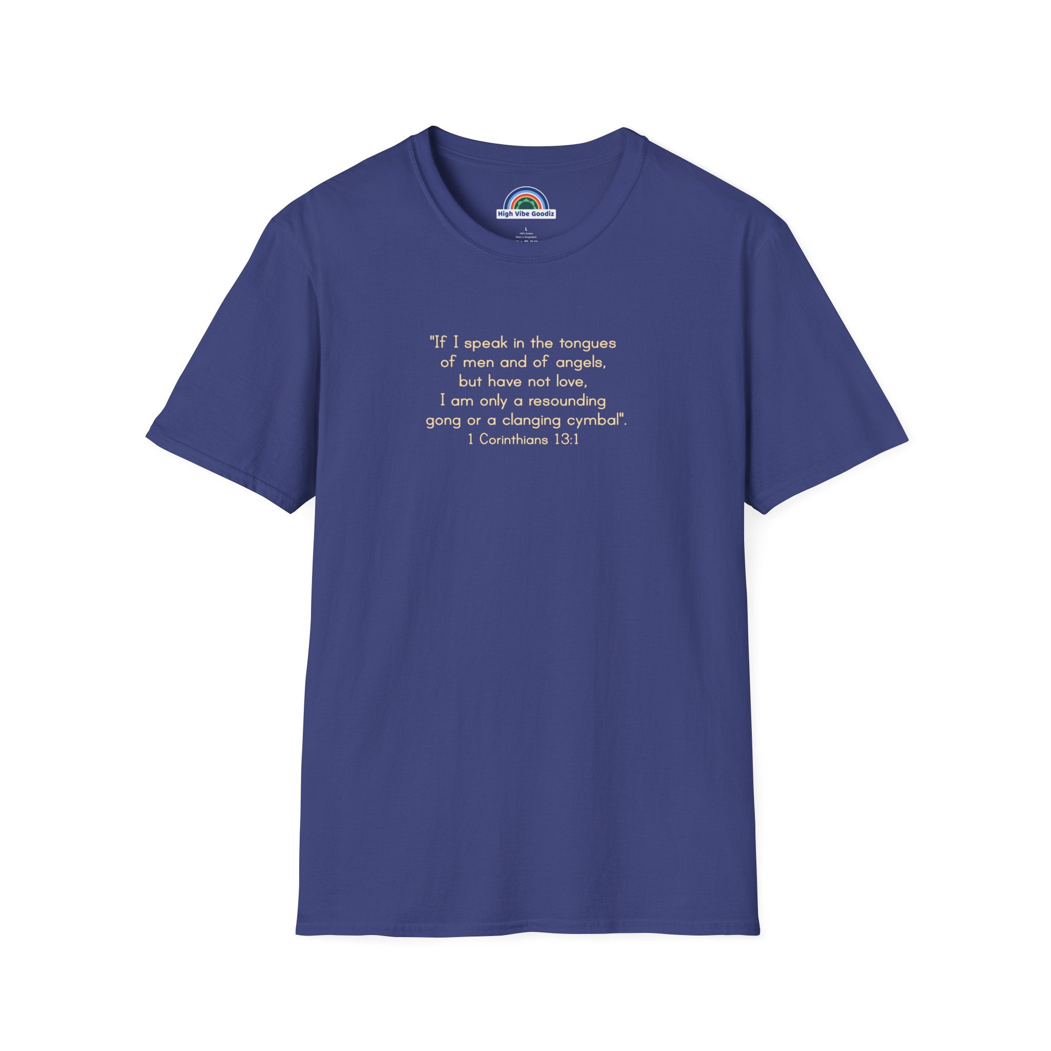1 Corinthians 13:1 - T-Shirt (Unisex)