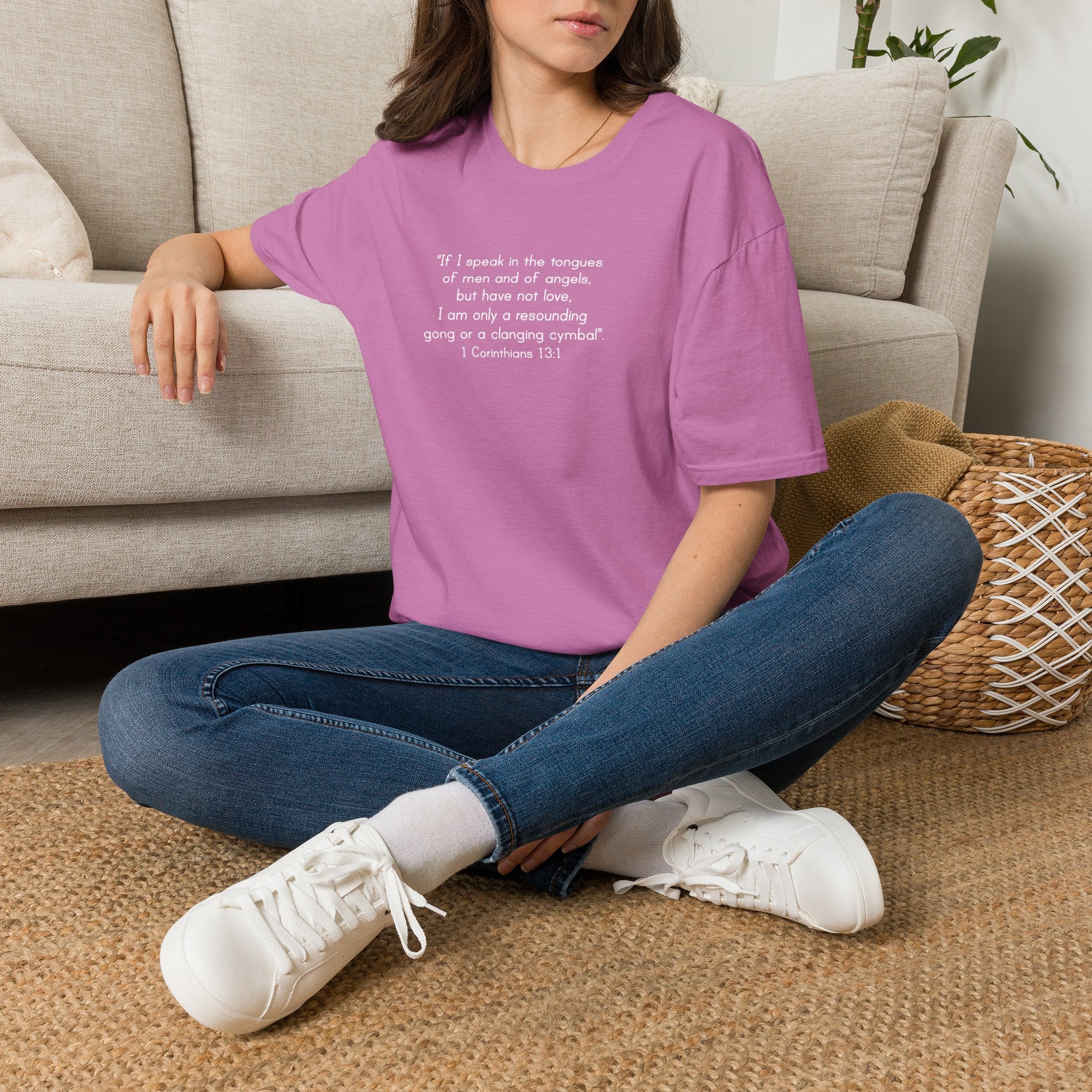 1 Corinthians 13:1 - T-Shirt (Unisex)