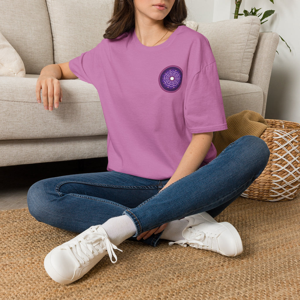 CROWN CHAKRA T-Shirt Small Design (Unisex)