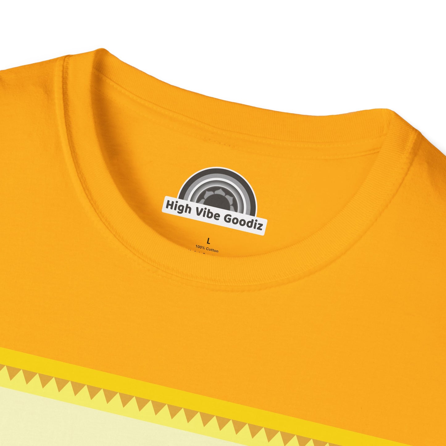 SOLAR PLEXUS CHAKRA T-Shirt Large Design (Unisex)