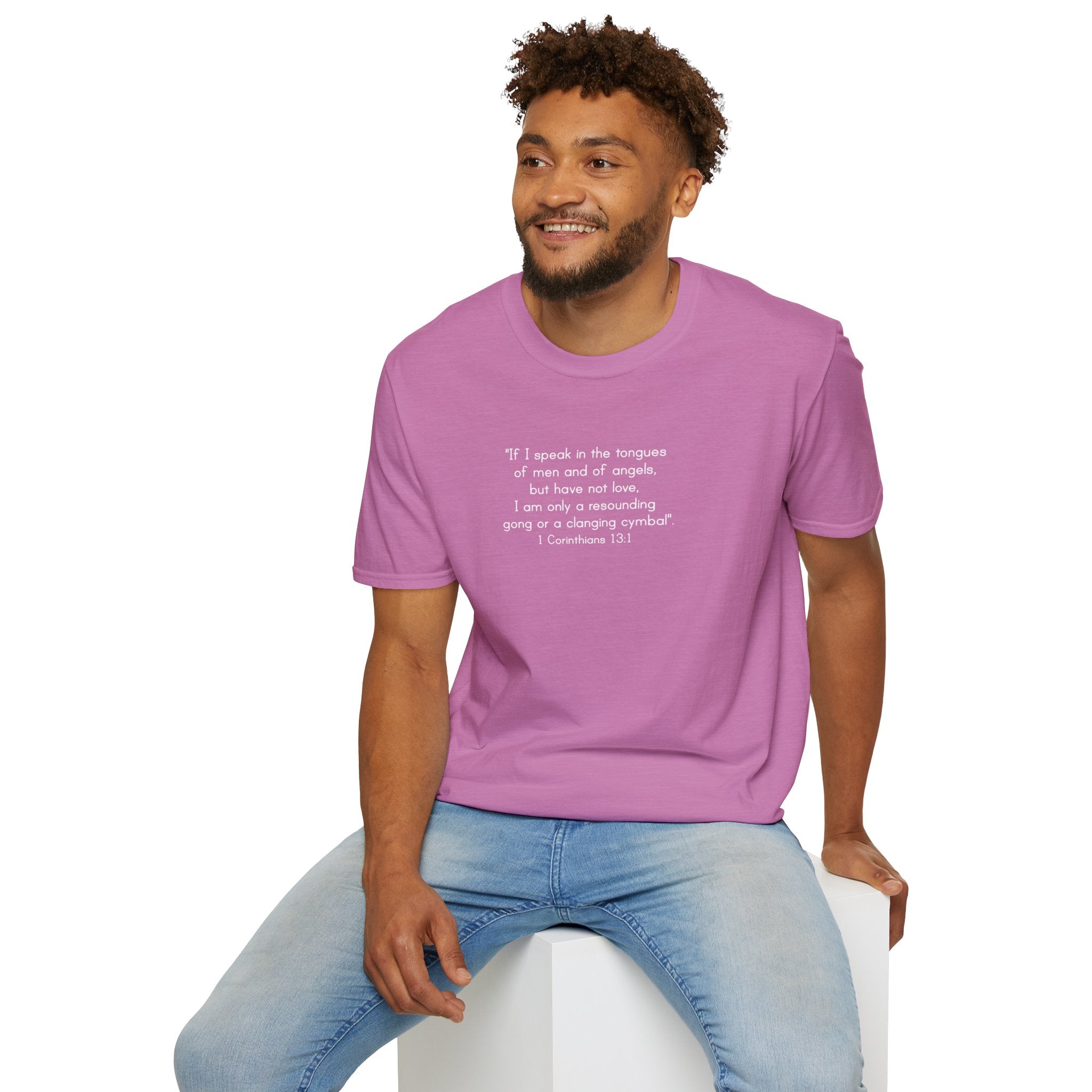 1 Corinthians 13:1 - T-Shirt (Unisex)