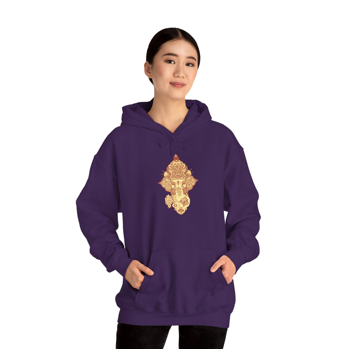 Shri Ganesha - Unisex Heavy Blend™ Hooded Sweatshirt