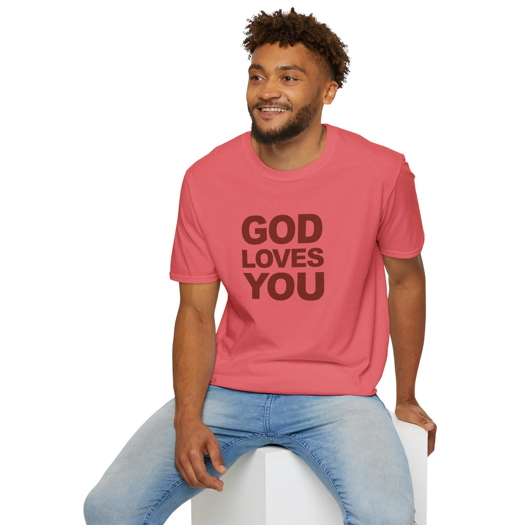 GOD LOVES YOU - T-Shirt (Unisex)