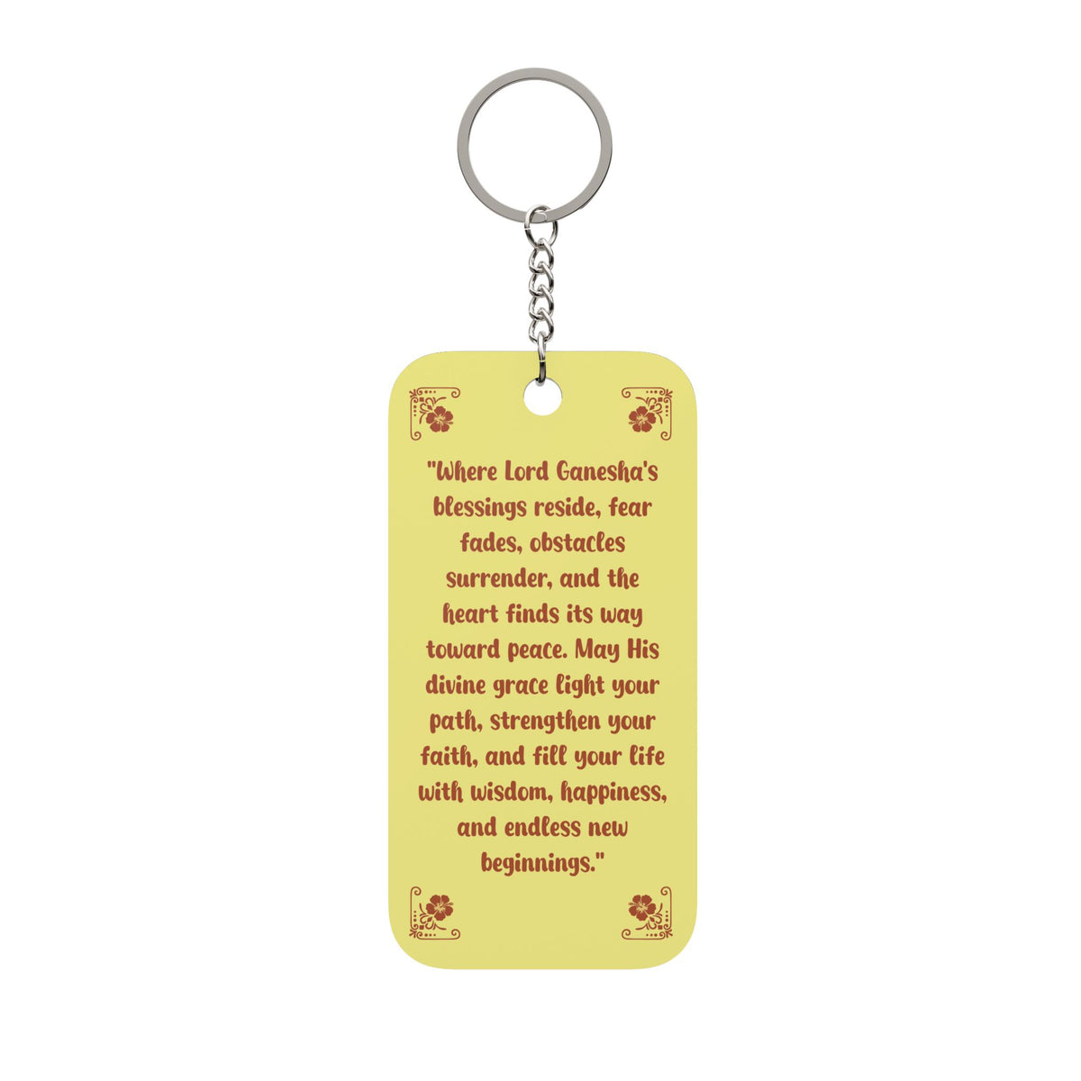 Shri Ganesha Keychain Charm