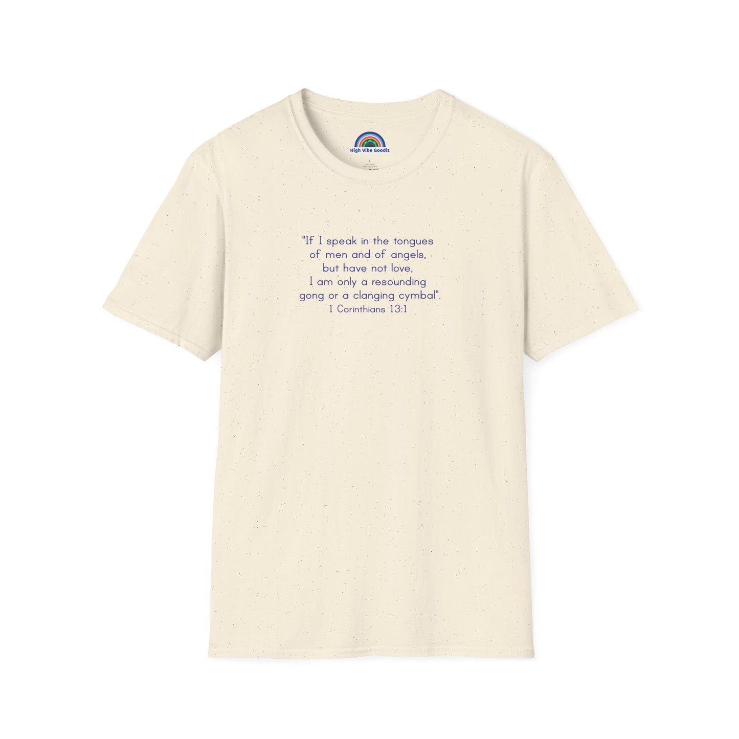 1 Corinthians 13:1 - T-Shirt (Unisex)