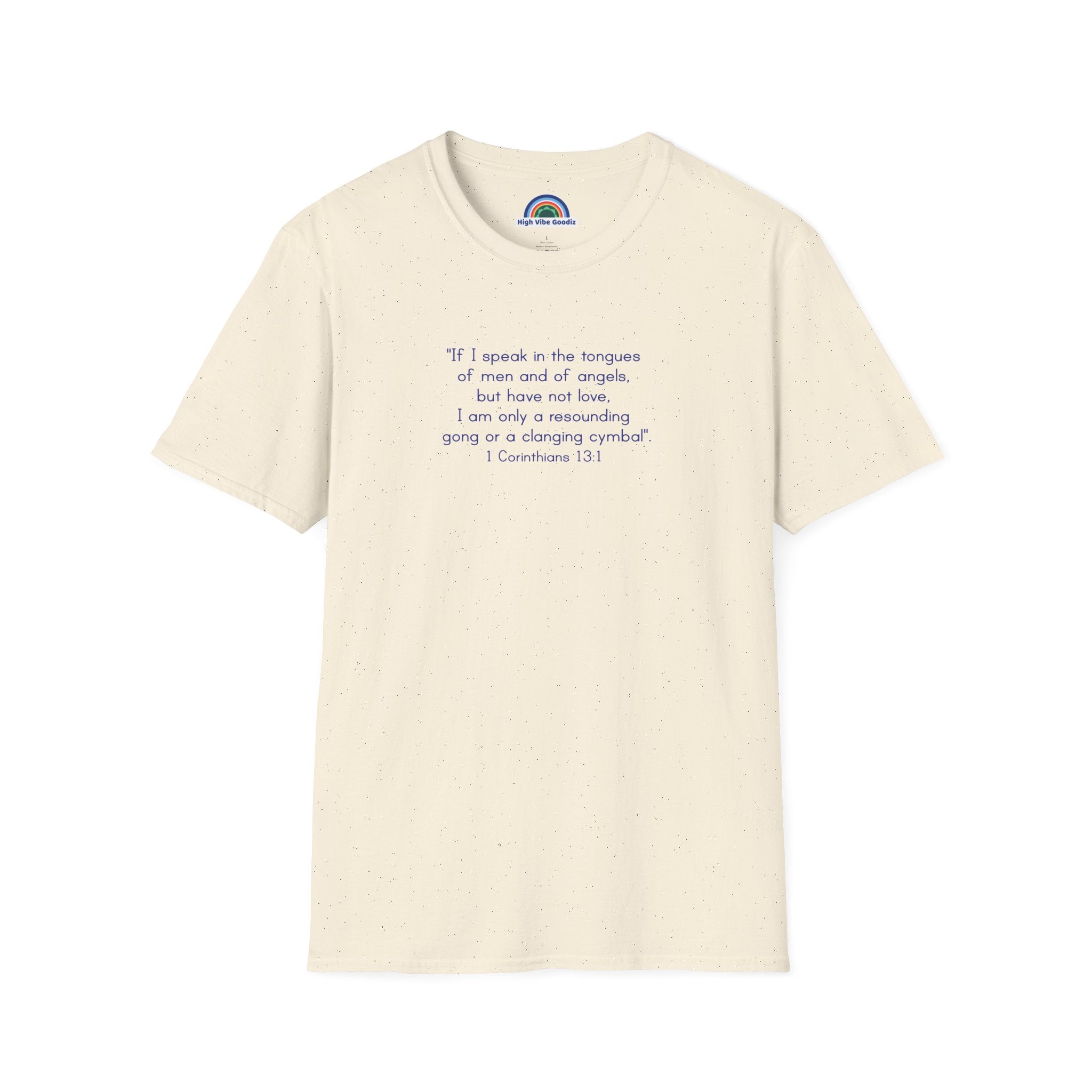 1 Corinthians 13:1 - T-Shirt (Unisex)