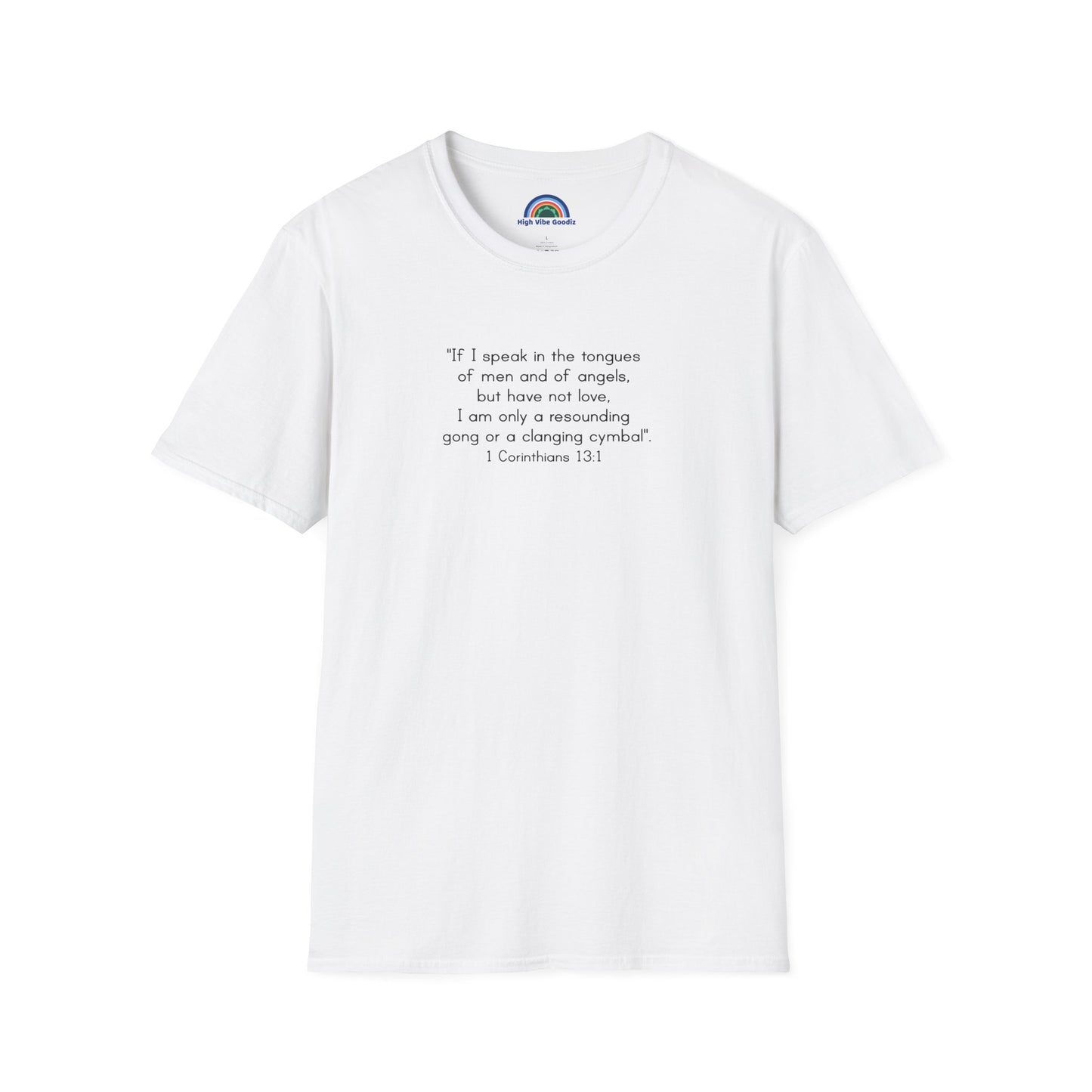 1 Corinthians 13:1 - T-Shirt (Unisex)