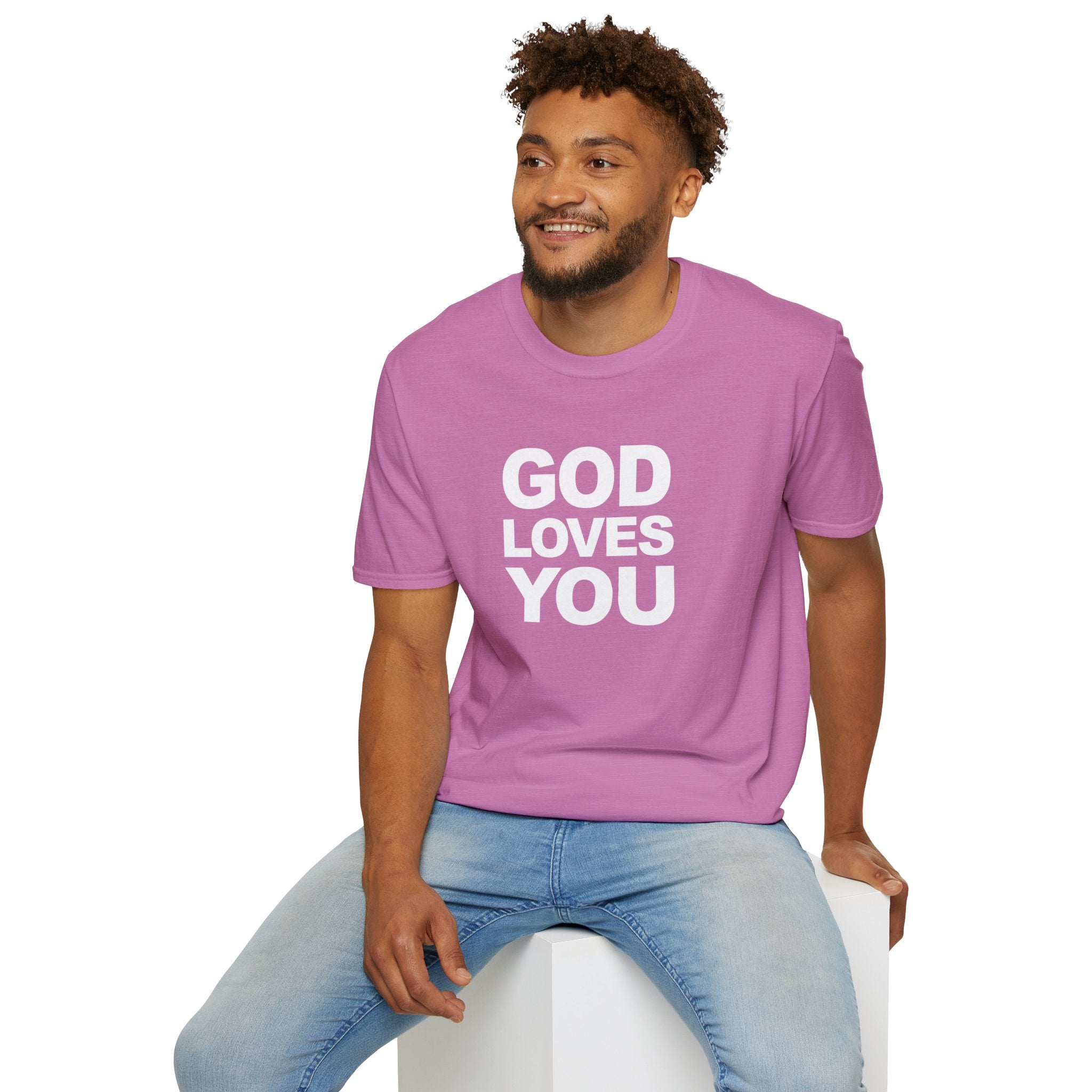 GOD LOVES YOU - T-Shirt (Unisex)