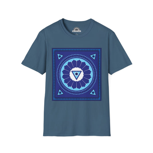 THROAT CHAKRA T-Shirt Large Design (Unisex)
