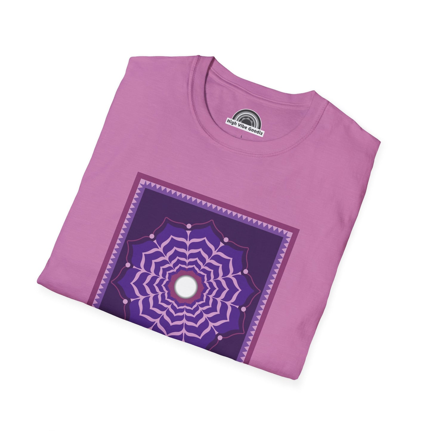 CROWN CHAKRA T-Shirt Large Design (Unisex)