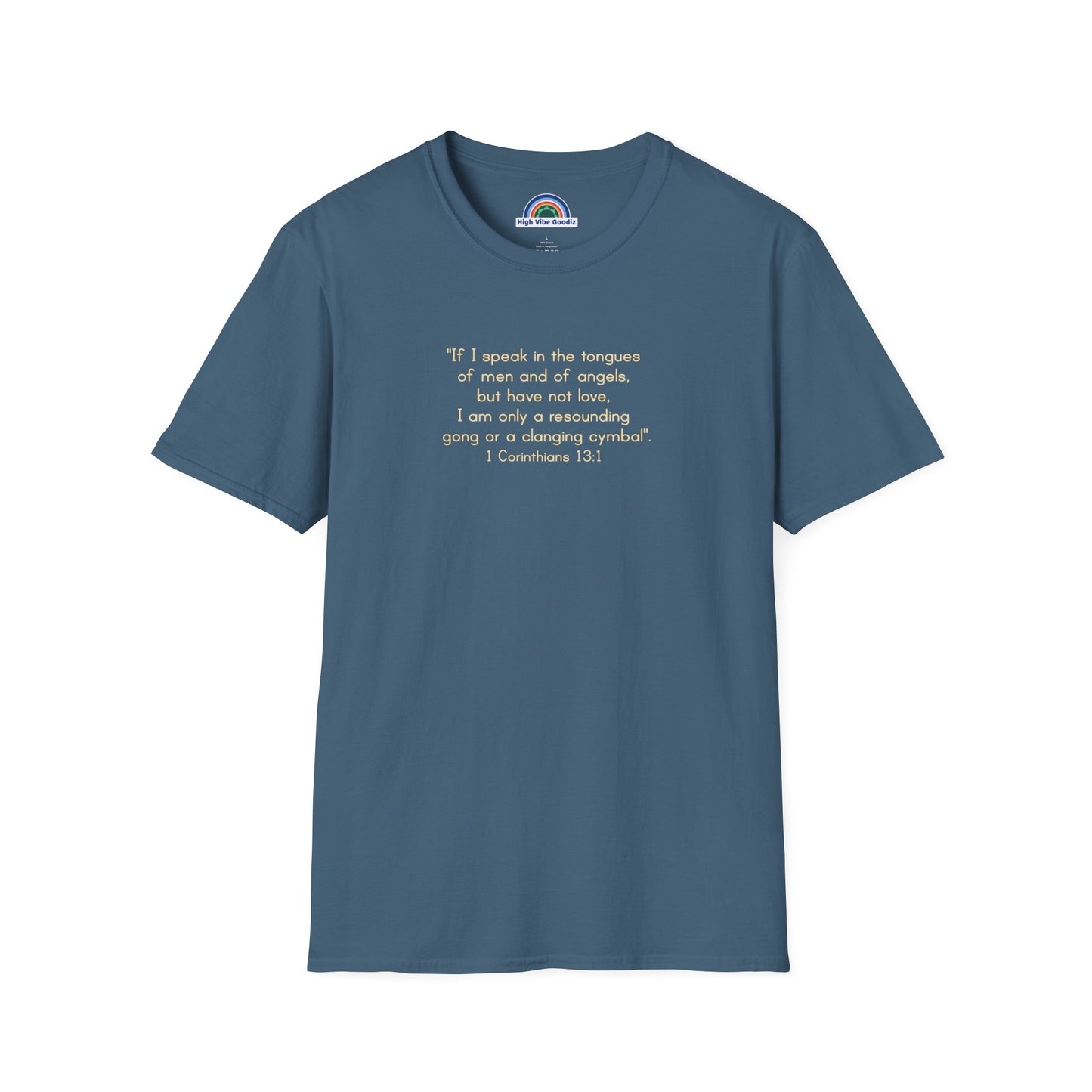 1 Corinthians 13:1 - T-Shirt (Unisex)