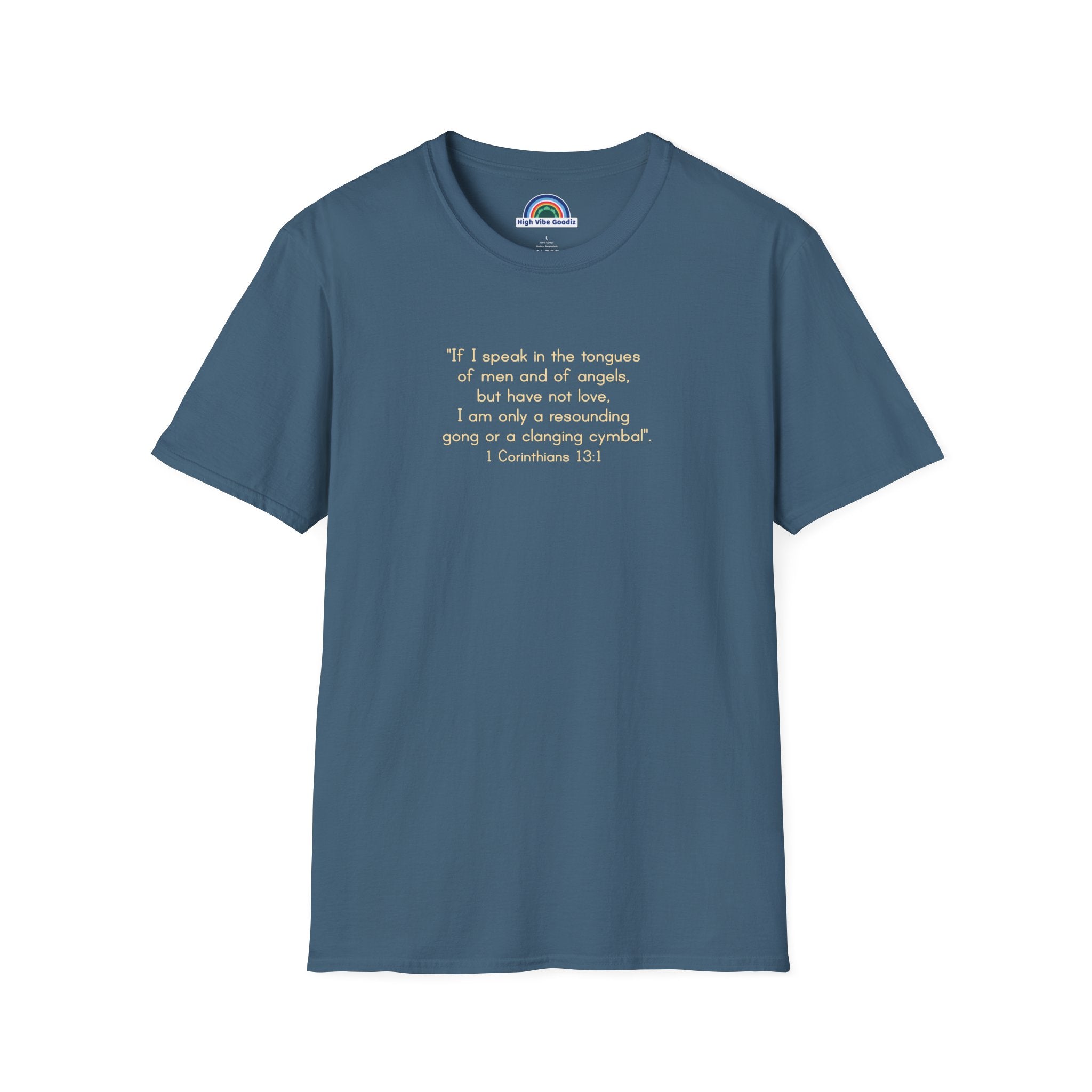 1 Corinthians 13:1 - T-Shirt (Unisex)