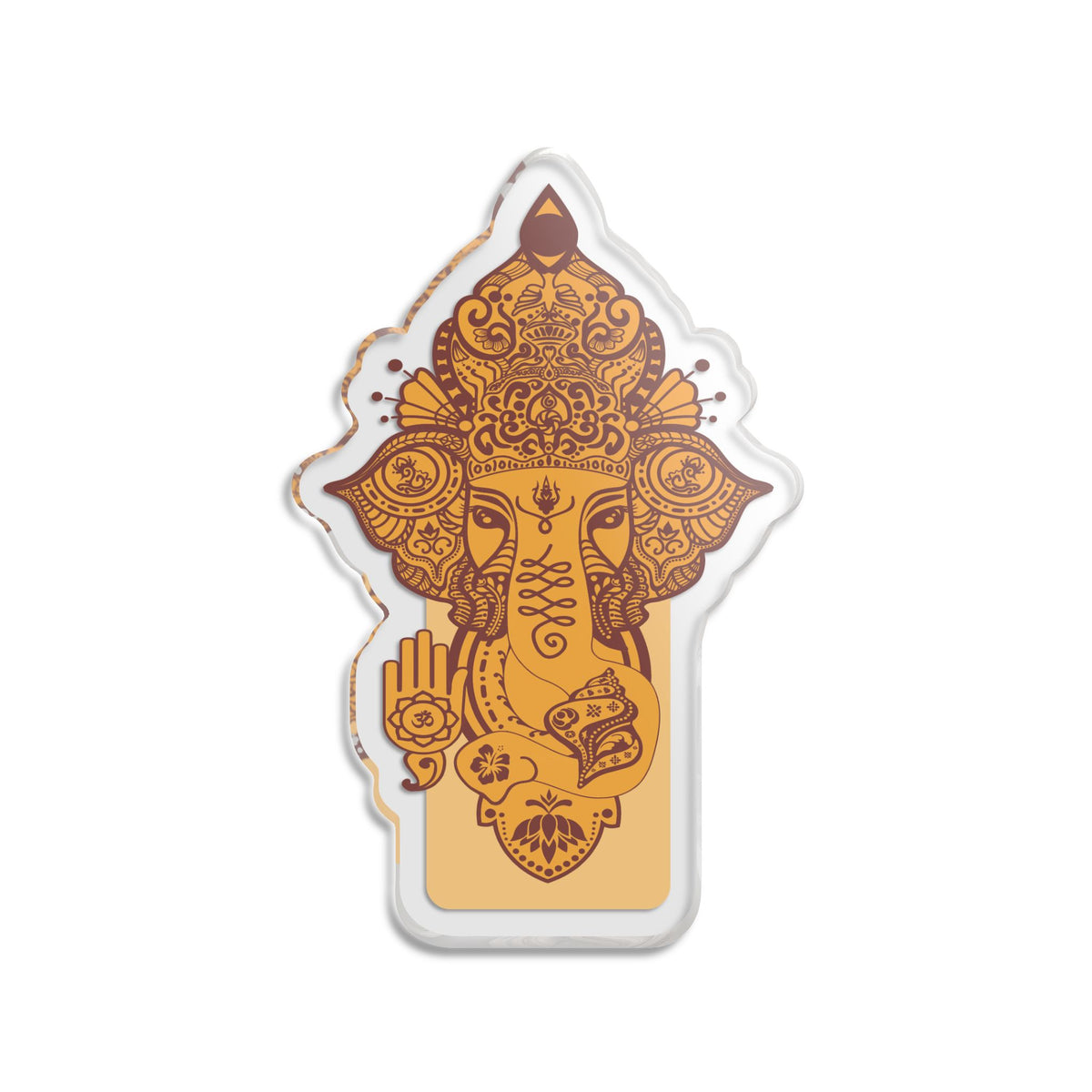 Shri Ganesha Acrylic Cut Statue