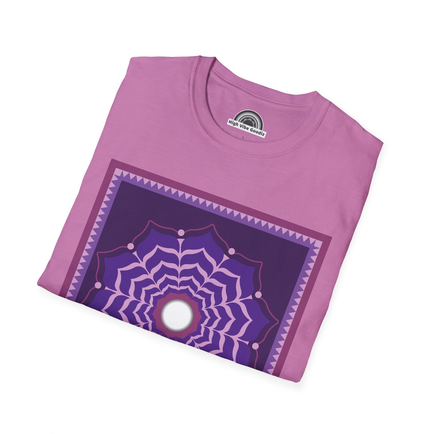 CROWN CHAKRA T-Shirt Large Design (Unisex)