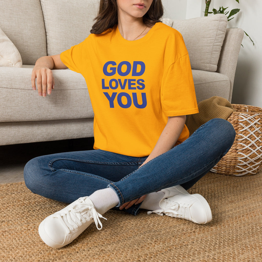 GOD LOVES YOU - T-Shirt (Unisex)